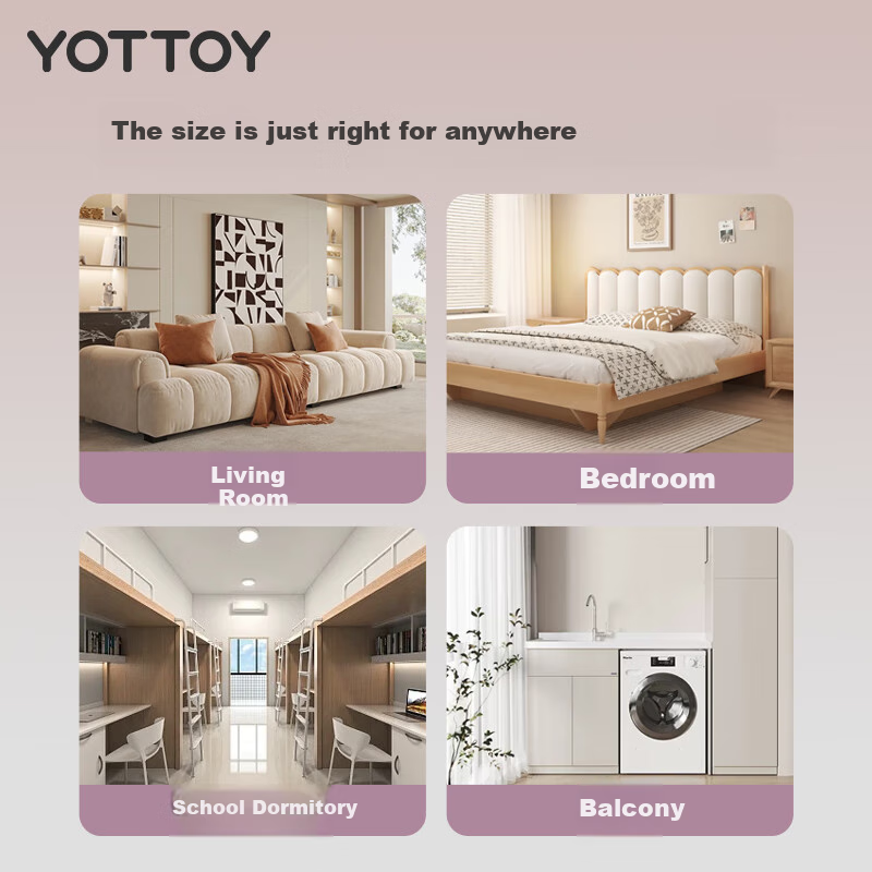 Yottoy Non-Slip Yoga Mat for Women
