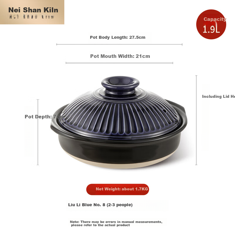 Neishanyao Japanese Clay Pot Soup Pot