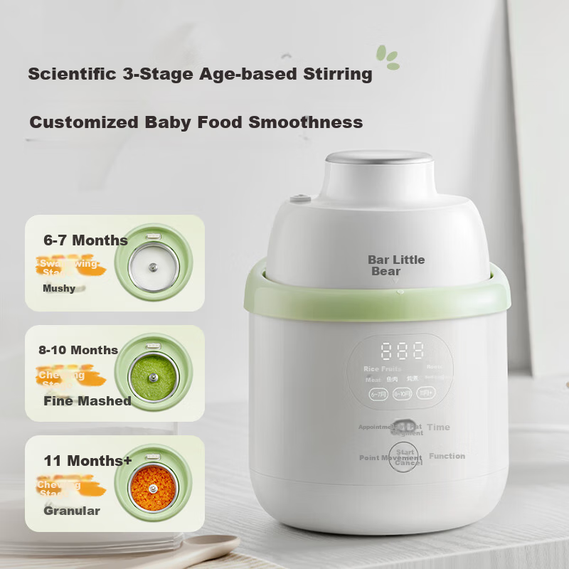 Bear Baby Food Processor - All-In-One Multifunctional Baby Food Maker