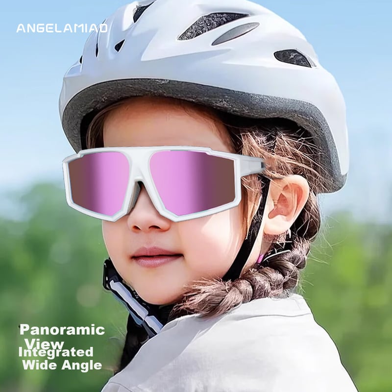 Angelamiao Kids Cycling Sunglasses with UV Protection
