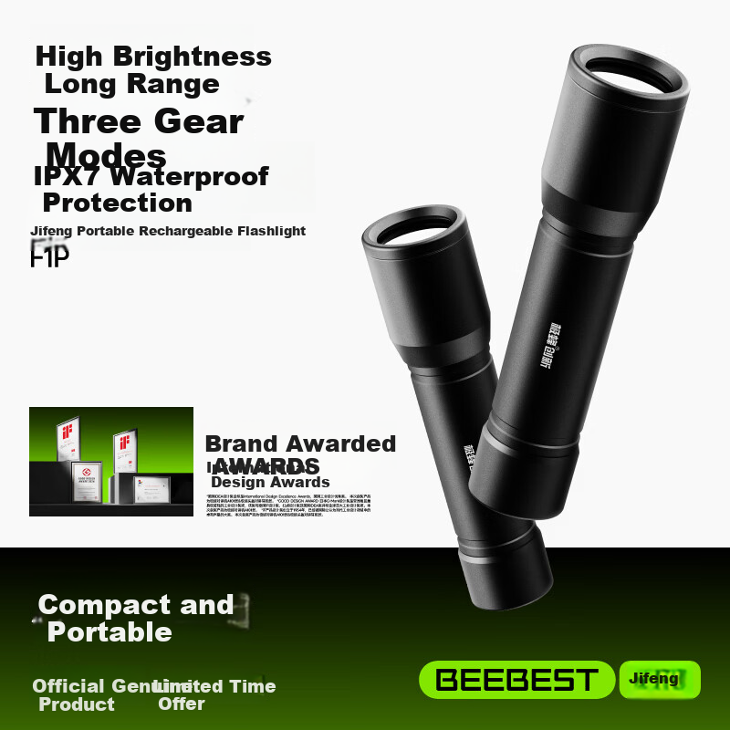 BeeBest High Brightness Mini Flashlight F1P