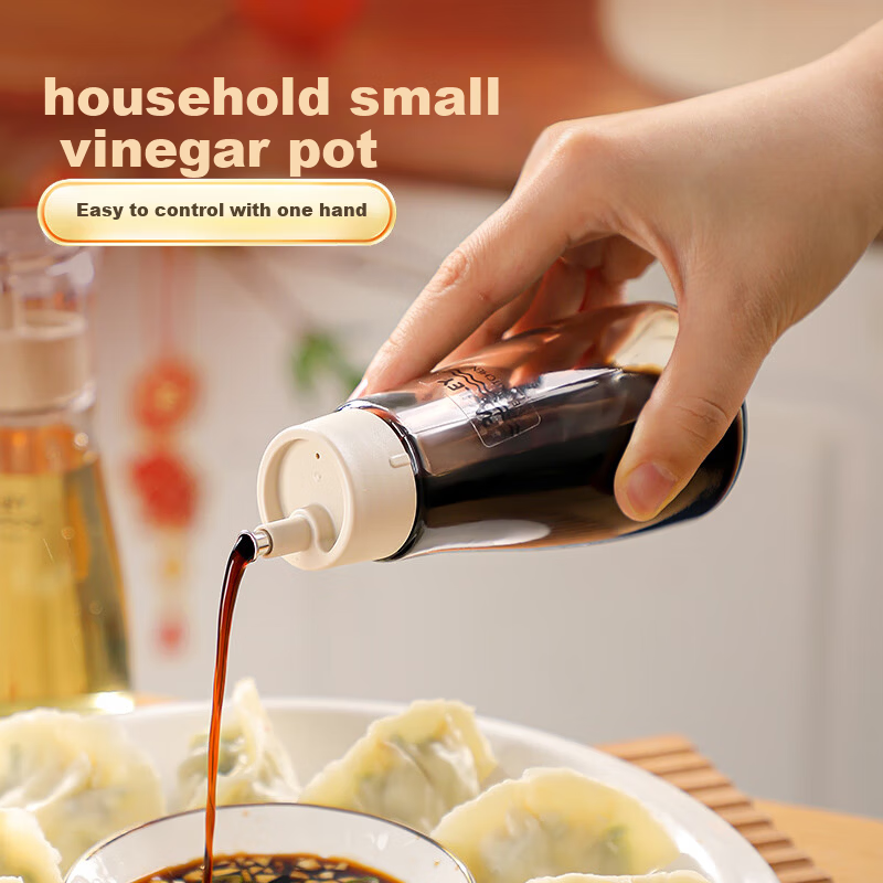 BDO Glass Oil Dispenser - Soy Sauce & Vinegar Jar