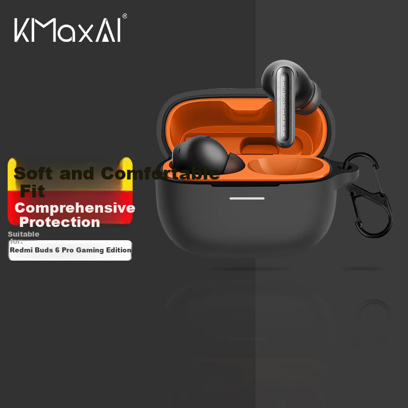 KMaxAI Protective Case for Redmi Buds 6 Pro Gaming Edition