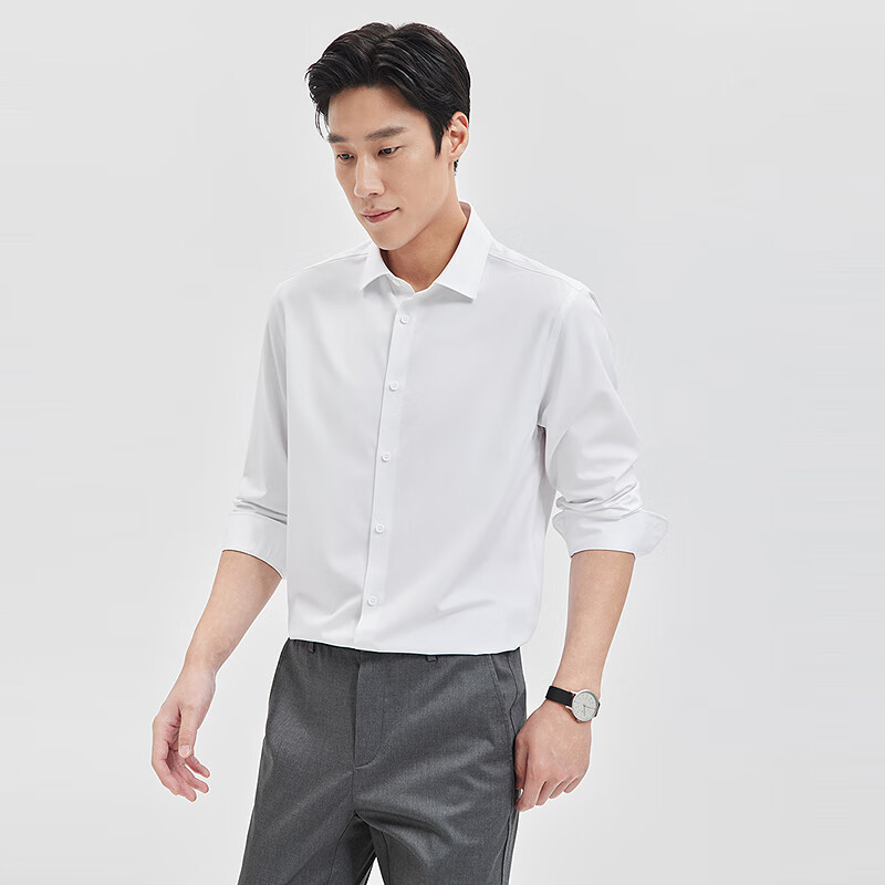 SEPTWOLVES Mulberry Silk Long-Sleeve Shirt