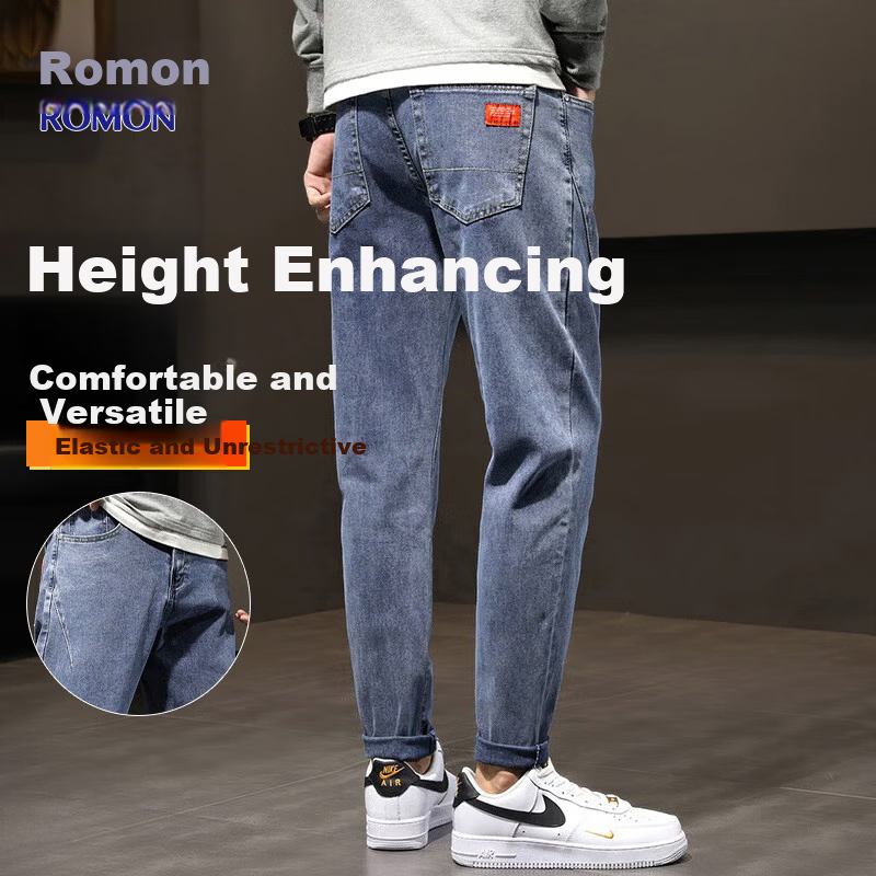 ROMON Men's Casual Trendy Jeans
