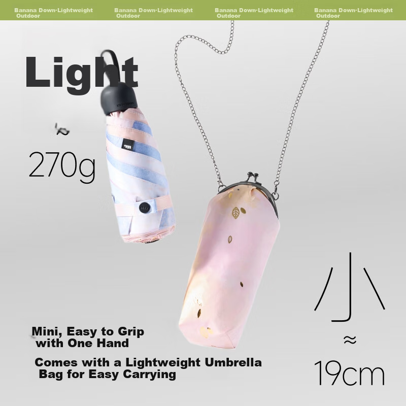 Beneunder UV Folding Umbrella with Pocket