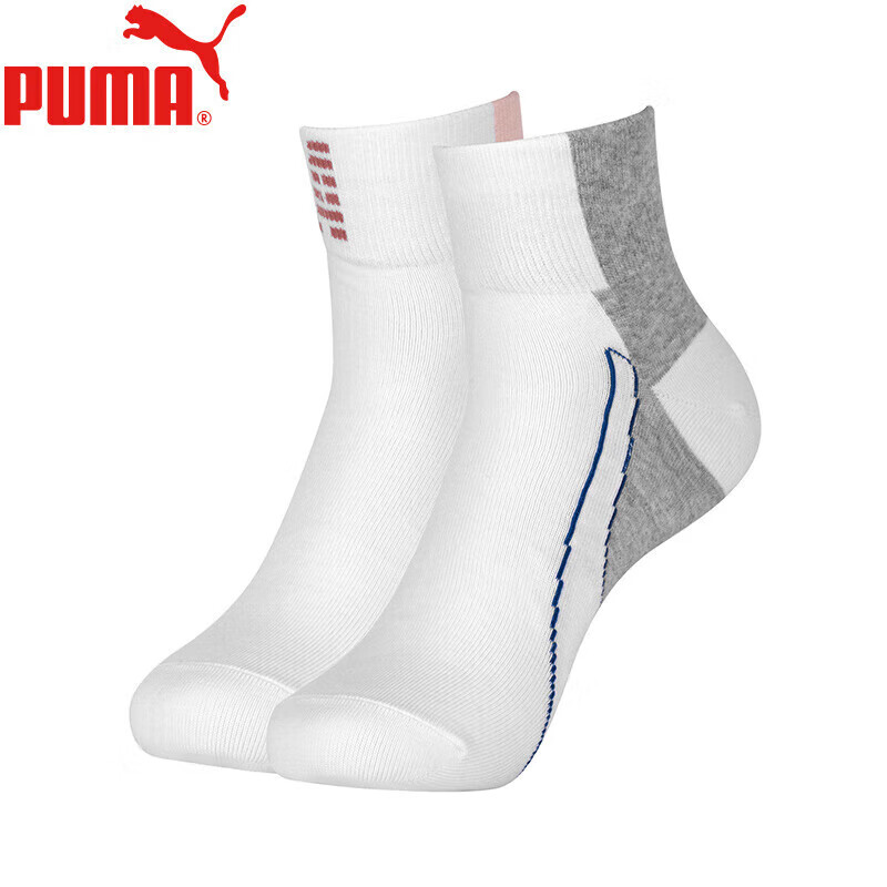 PUMA Women's Casual Breathable Sports Socks - 2 Pairs