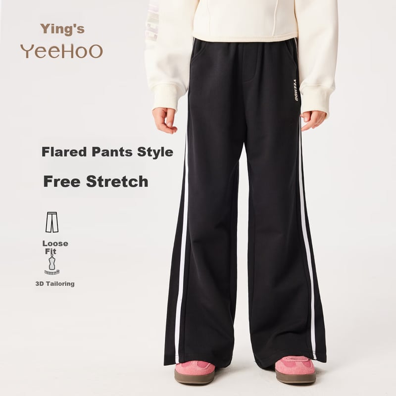 YEEHOO Girls' Loose Sweatpants