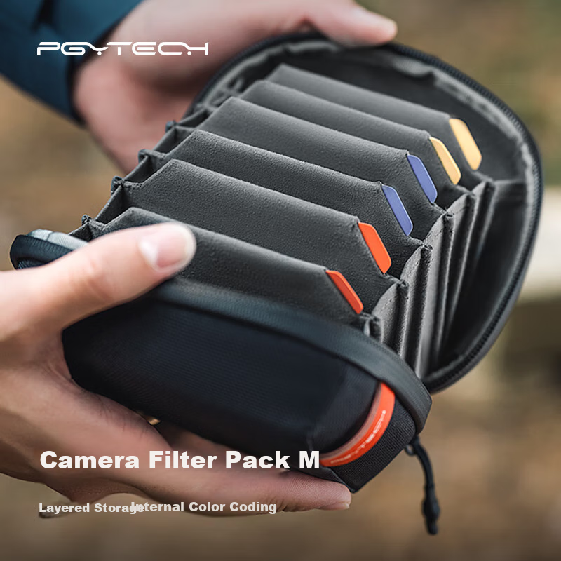 PGYTECH Filter Storage Pouch for Round Filters