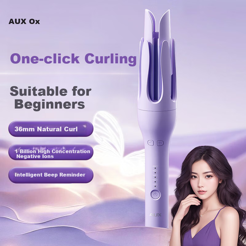 AUX Automatic Curling Iron - Large 36mm Curl