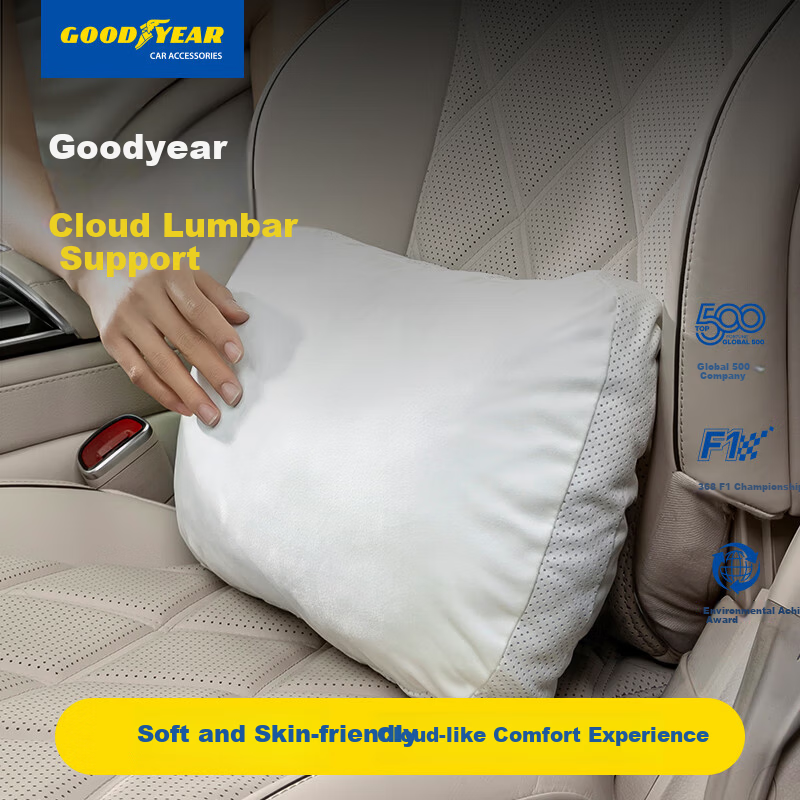 Goodyear Cloud-Level Fluffy Headrest for Tesla, Xiaomi, BYD