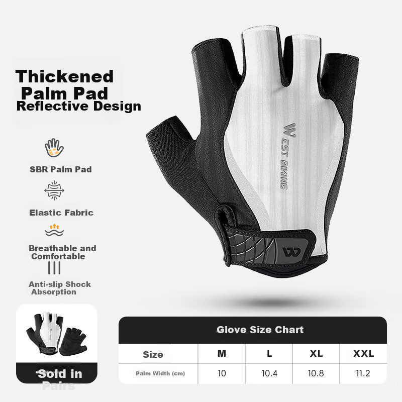 WestBiking Shock-Absorbing Gloves