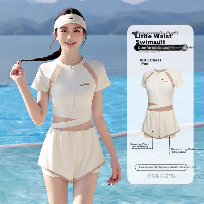 F.DYRAA Women's Quick-Drying One-Piece Swimsuit