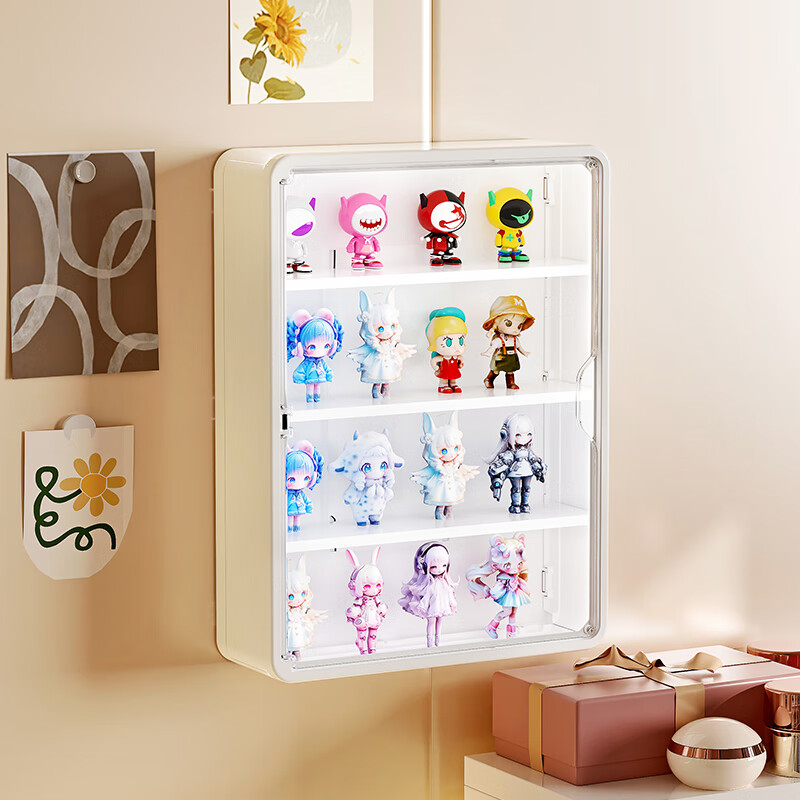Anerya Action Figure Storage Box - Transparent Display Stand