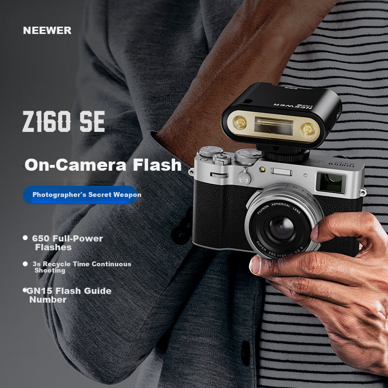 NEEWER Z160SE Vintage On-Camera Flash