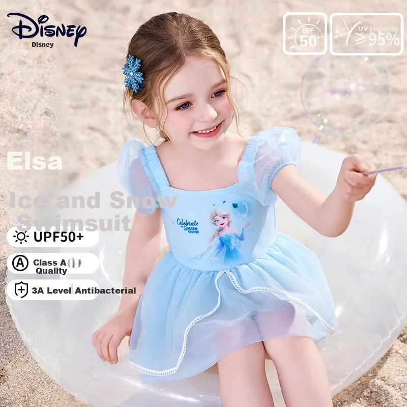 Disney Elsa Sun Protection Swimsuit for Girls