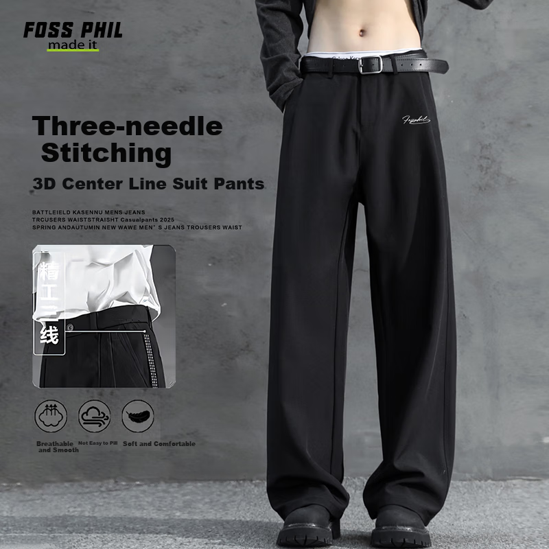 Foss Phil Men's Casual Suit Pants