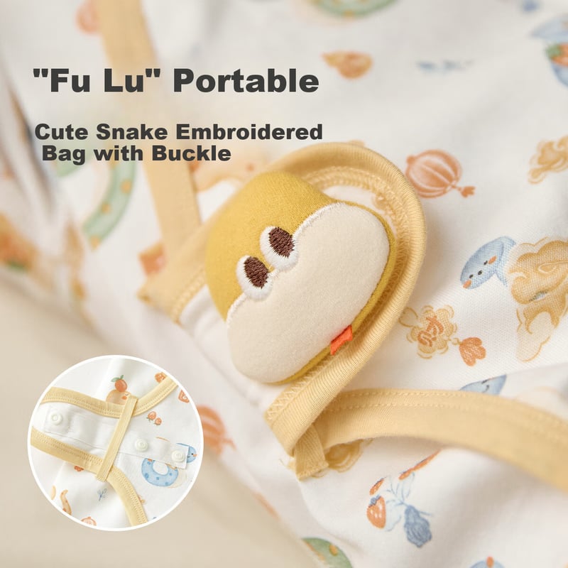 Wismorni Snake Year Newborn Onesie