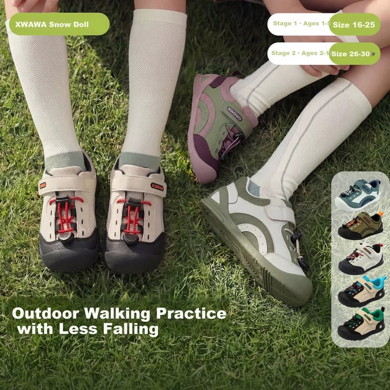 Xuewawa Baby Walking Shoes for Boys & Girls