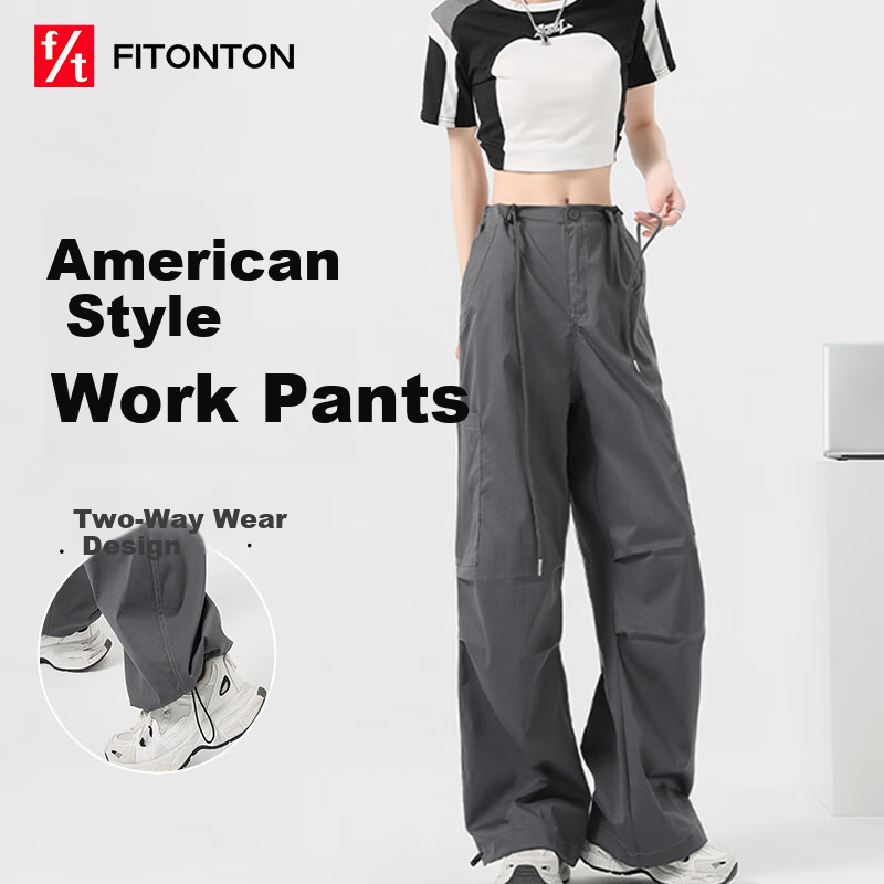 FitonTon 2025 Autumn Winter Cargo Pants