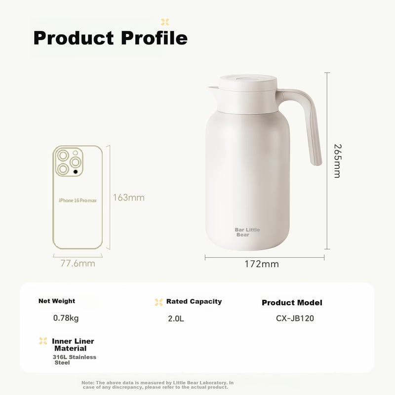 Bear 316 Stainless Steel Insulated Bottle