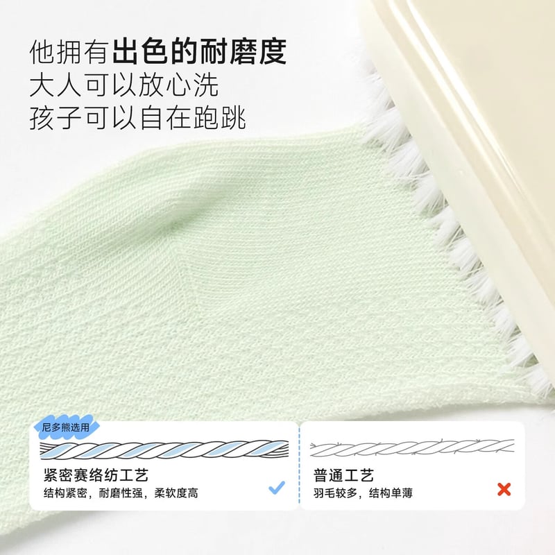 Niduoxiong Baby Socks - Cute Summer Mesh Socks for Kids