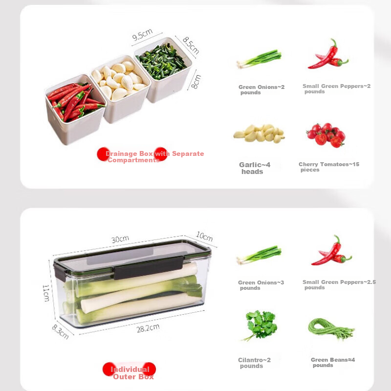 KATEI STORY Onion Ginger Garlic Storage Box