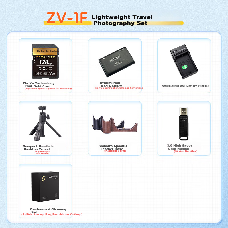 SONY ZV-1F Mirrorless Vlog Camera with Beauty Mode