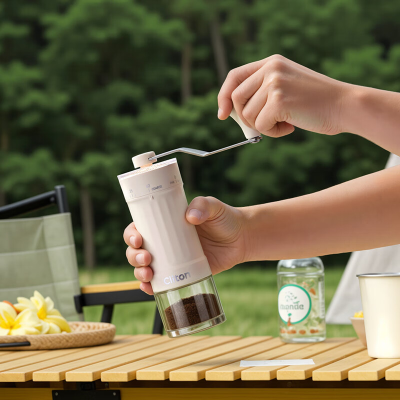 CLITON Pour-Over Coffee Set with Hand Grinder