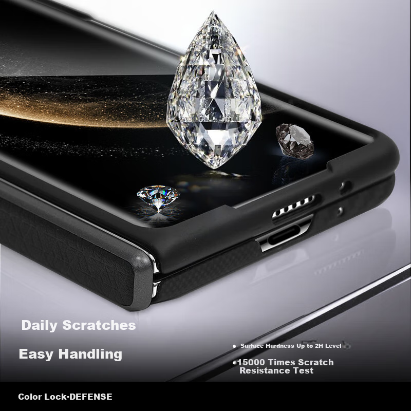 DEFENSE Huawei Mate X7 Rotating Stand Leather Case