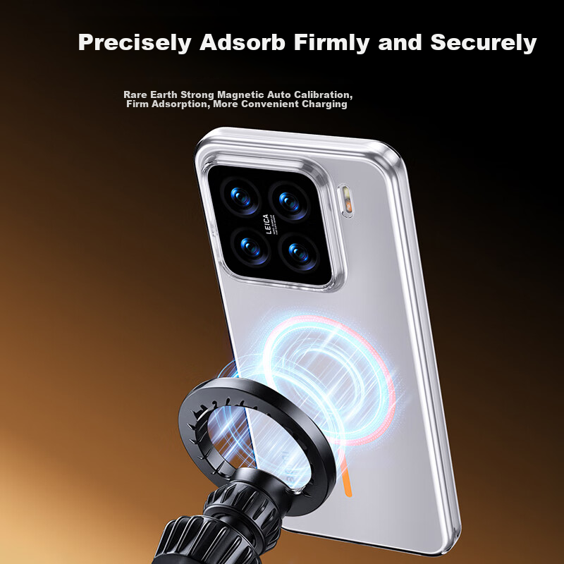 SHIYONG Case for Xiaomi 15 - Ice-Clear Magnetic Cover