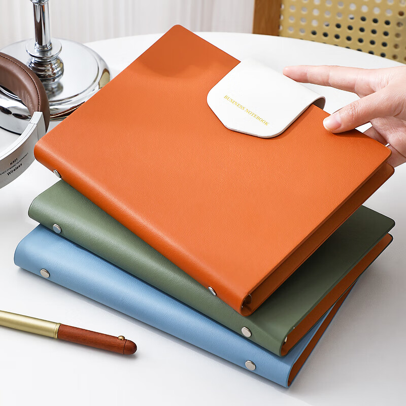 Longe Loose-Leaf Notebook - A5 Blue