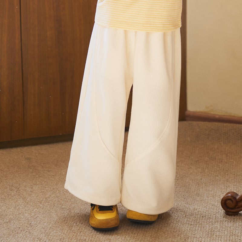LUSON Girls' Dynamic Wide-Leg Pants