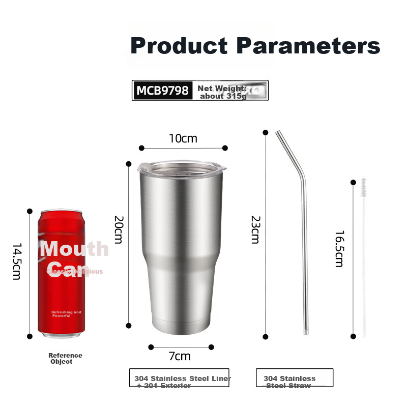 Maxcook 304 Stainless Steel Water Bottle