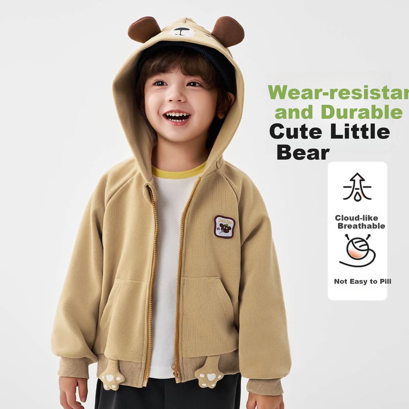 Badibadi Boy's Hooded Jacket & Cardigan