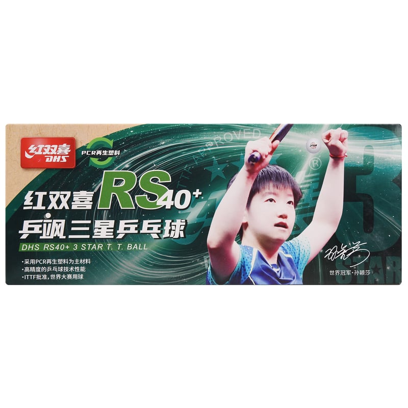 DHS Pingsa RS40+ 3-Star Table Tennis Balls