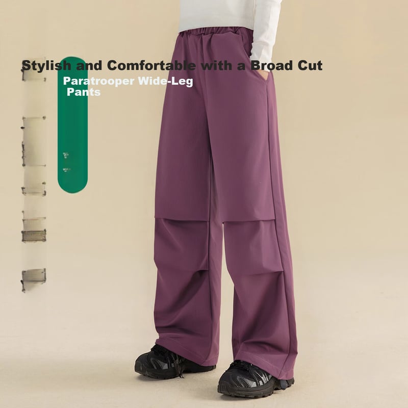 PEPCO Kids' Windproof Cargo Hiking Pants