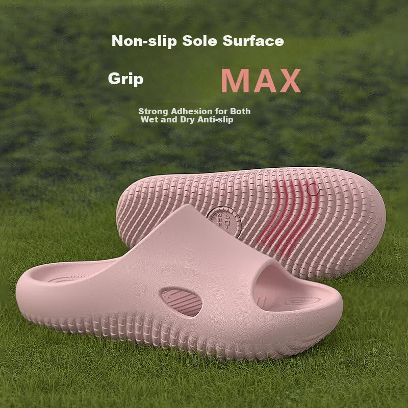 XGGC Men's Summer Indoor Non-Slip Soft Sole Slippers