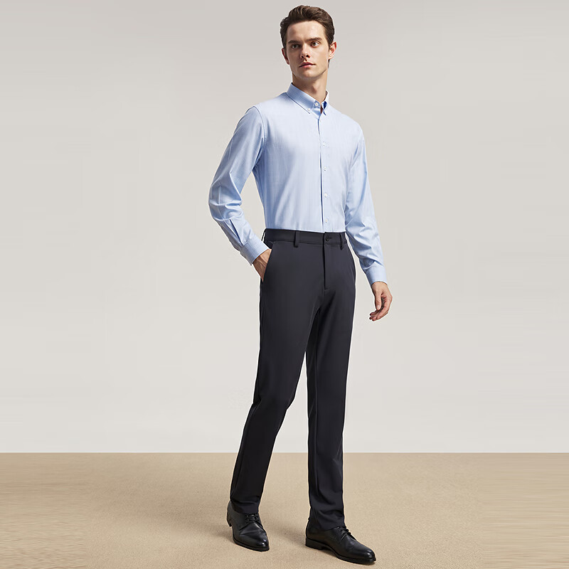 Youngor 2025 Autumn Plaid Business Shirt