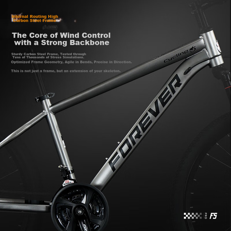 FOREVER Mountain Bike - 24-Speed Off-Road