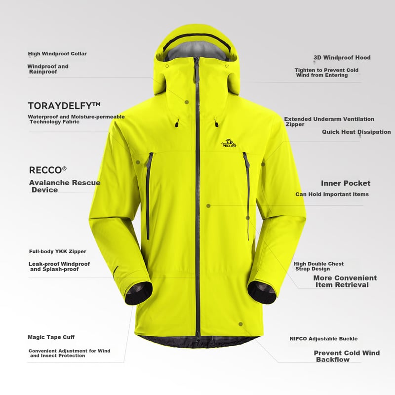 Pelliot Cheng Yi Style Snow Shell Jacket