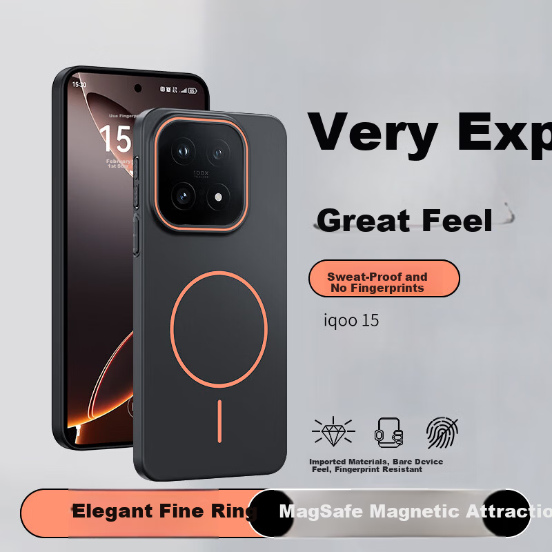 NEYAA iQOO13 Phone Case - Graphite Black
