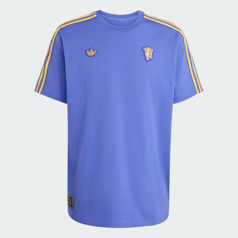 Adidas Men's MUFC ICON TEE - Deep Purple Sandalwood