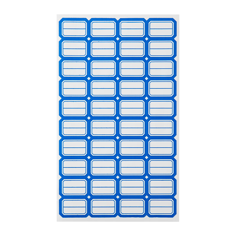 COMIX Self-Adhesive Blue Labels 2400pcs