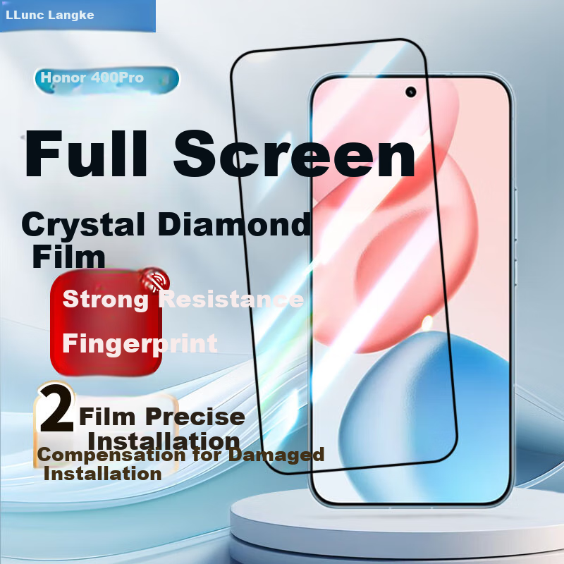 LLUNC Tempered Glass Protector for Honor 400/Pro