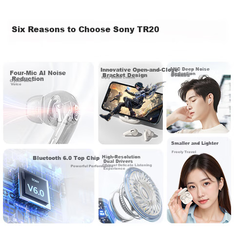 Soaiy TR20 True Wireless Earbuds with ANC