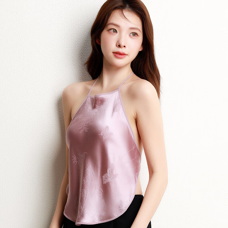 Sijie 100% Mulberry Silk Jacquard Gauze Sleepwear