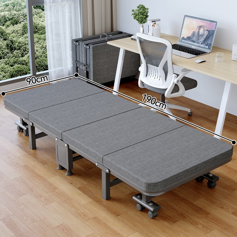 Okeefe Folding Bed - Recliner Nap Bed with Spine Support