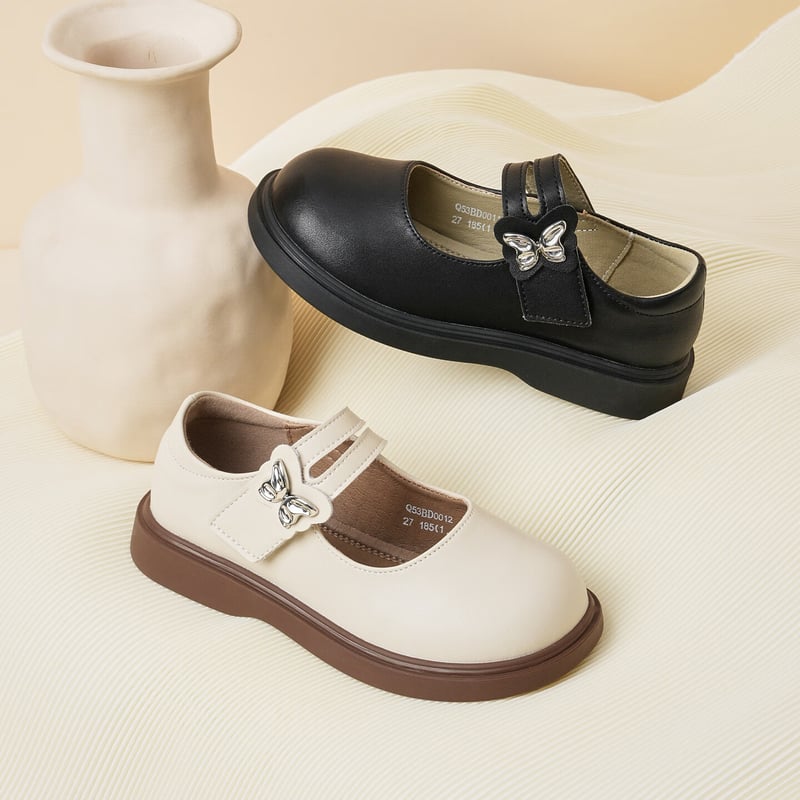 RED DRAGONFLY Girls' Soft-Soled Leather Shoes