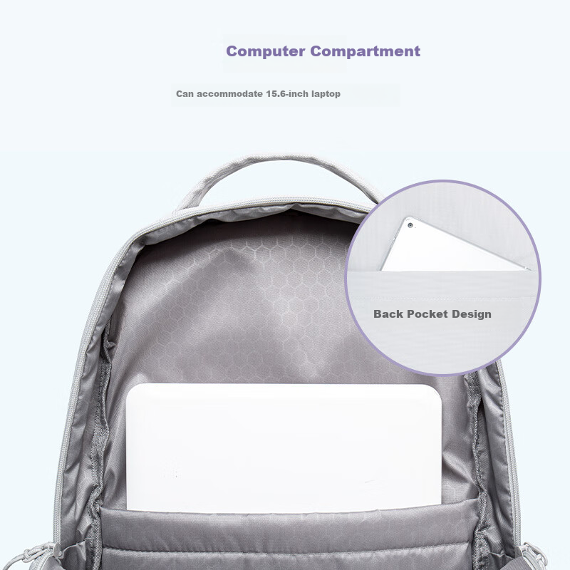 COW Men's Backpack Oxford Cloth Multifunctional Large Capacity